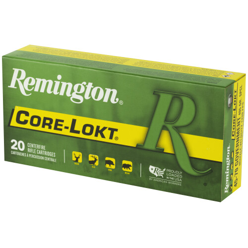 Remington Core-Lokt .45-70 Gov Ammunition 20 Rounds SP 405 Grains