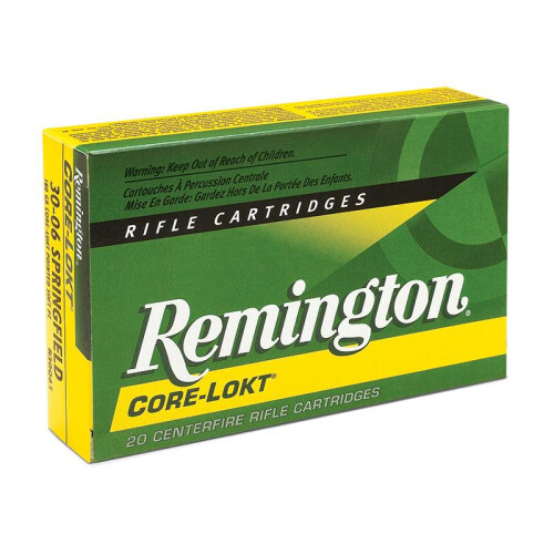 Remington Core-Lokt .300 Weatherby Magnum Ammunition 20 Rounds PSP 180 Grain