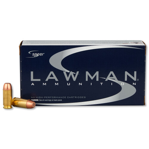 Speer Lawman Training 180 gr Total Metal Jacket .40 S&W Ammo, 50/box - 53652