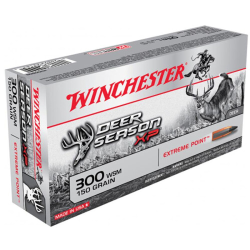 Winchester Deer Season XP .300 WSM Ammunition 20 Rounds Extreme Point 150 Grain