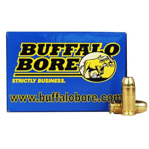 Buffalo Bore .40 S&W +P Ammunition 20 Rounds FMJ-FN 180 Grain 23C/20