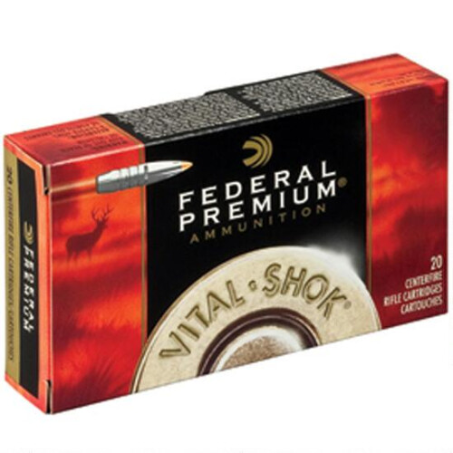 Federal Vital-Shok 7mm-08 Remington Ammunition 20 Rounds Trophy Bonded Tip 140 Grain