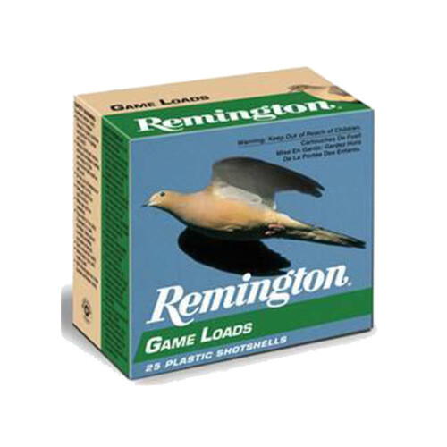 Remington Game Loads 20 Gauge Shotshells 250 Rounds 2 3/4" #8 Lead 7/8 Ounce GL128