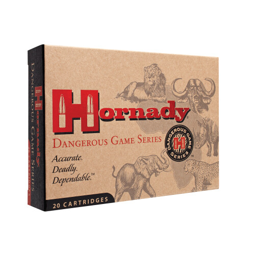 Hornady Dangerous Game .450-400 Nitro Express 3" Ammunition 20 Rounds DGS 400 Grain