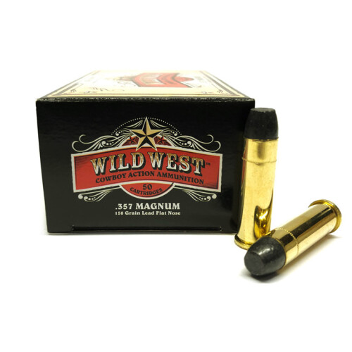 Sellier & Bellot Wild West .357 Magnum Ammunition 1000 Rounds LFN 158 Grain
