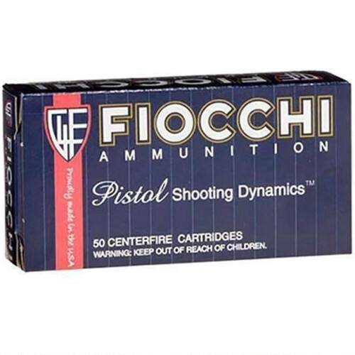 Fiocchi 9MAK Heritage 9mmMakarov 95gr Full Metal Jacket 50 Per Box/20 Case Centerfire, Handgun Ammunition