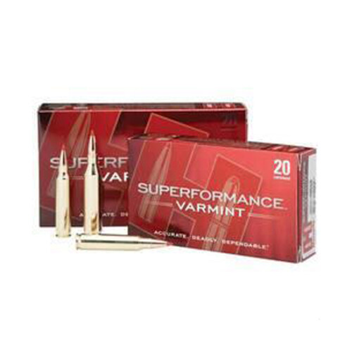 Hornady Superformance Varmint .222 Remington Ammunition 20 Rounds NTX 35 Grain
