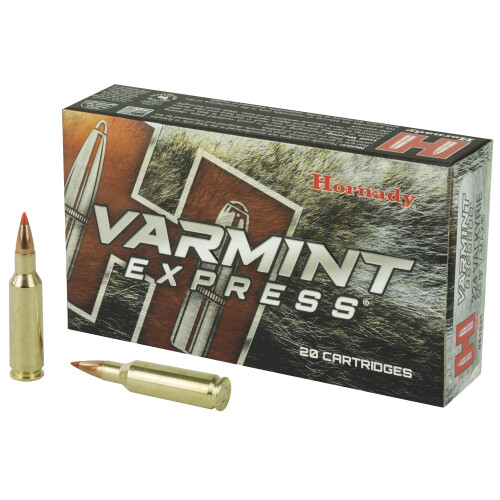 Hornady Varmint Express .224 Valkyrie Ammunition 20 Rounds V-Max 60 Grains