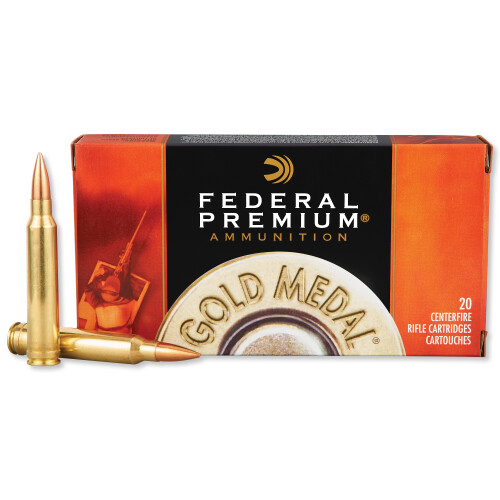 Federal Gold Medal .300 Win Mag Ammunition 20 Rounds MatchKing HPBT 190 Grain