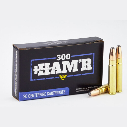 Wilson Combat A300HMR130HHC HAMR Hot-Core 300 HAMR 130 gr Speer HAMR Hot-Core 20 Per Box/ 10 Case Centerfire, Rifle Ammunition
