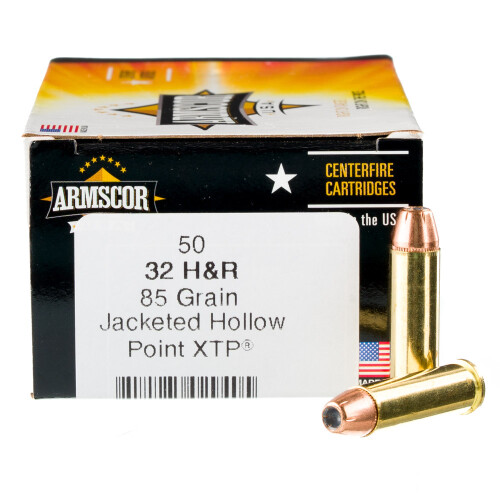 Armscor USA .32 H&R Magnum Ammunition 50 Rounds XTP JHP 85 Grains