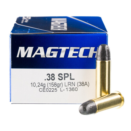 Magtech .38 Special Ammunition 1000 Rounds LRN 158 Grain