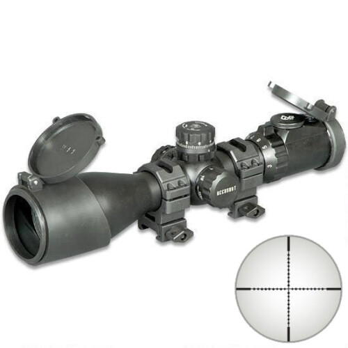 Leapers UTG Accushot Compact 3-12x44 Rifle Scope [4712274527416]