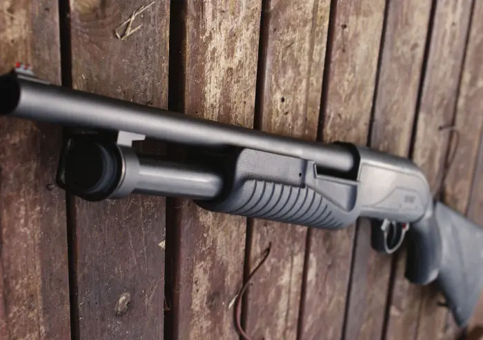 Pump-action shotgun